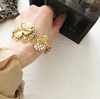 淡水パールブレスレット