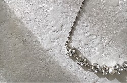 スワロフスキーブライダルネックレス